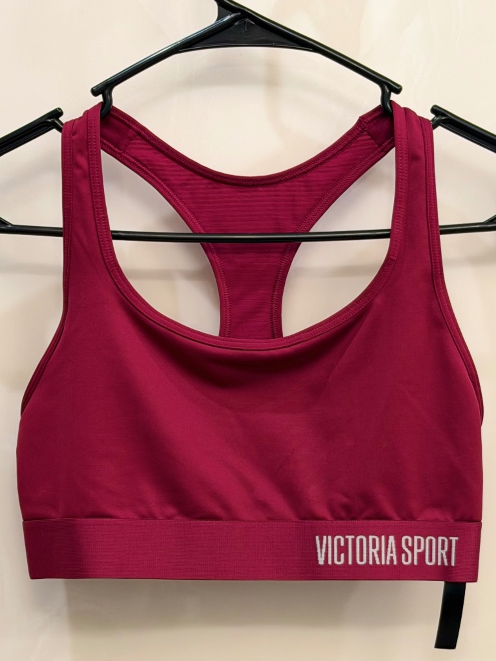 Victoria Sport Sports Bra – Light Support – Racerback – Raspberry Pink